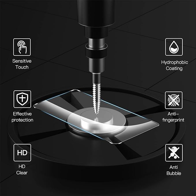 Anoowkoa 3 Pack Glass Screen Protector