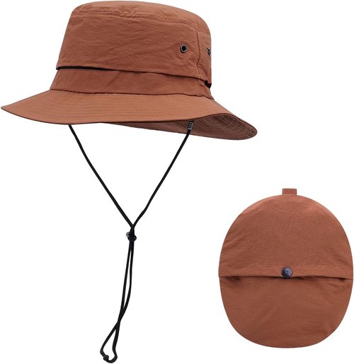 Croogo Sun Hats for Women - UV Protection Waterproof Packable Bucket Hat | Wide Brim for Fishing & Hiking
