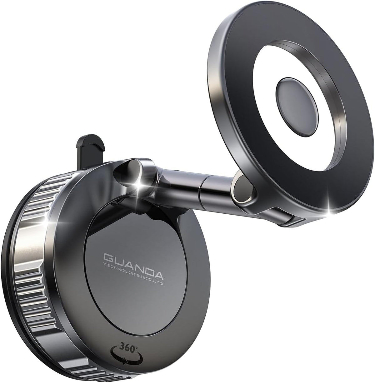 Upgraded Windshield/Screen Car Phone Holder for MagSafe with Vacuum Suction