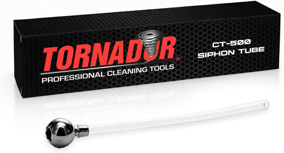 Tornador CT-500 Siphon Tube with Weighted Ball | Fits Z-010, Z-020, & Z-030 Tools | Multi-Angle Cleaning | Reliable Liquid Transfer | Durable Replacement for Car Detailing Pros