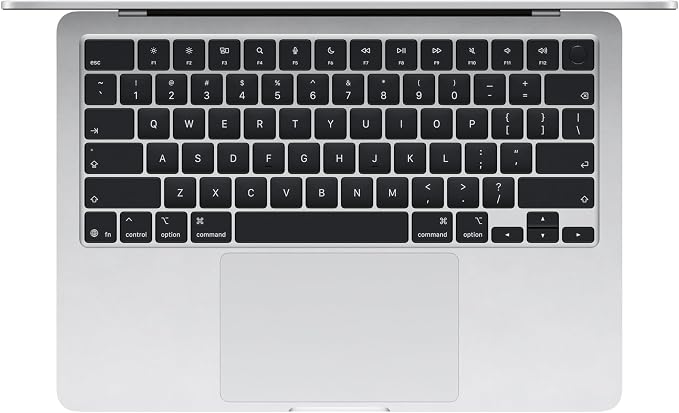 Apple 2026 MacBook Air 13-inch Laptop with M5 chip: Built for AI, 13.6-inch Display, 16GB Unified Memory, 512GB SSD, 12MP Center Stage Camera, Touch ID, Wi-Fi 7; Silver with AppleCare+ (3 years)