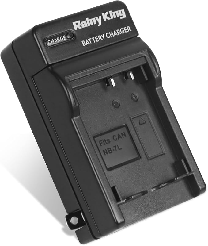 NB-7L Battery Charger for Canon PowerShot G10, SX30