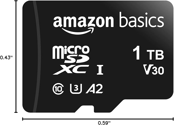 Amazon Basics microSDXC Memory Card