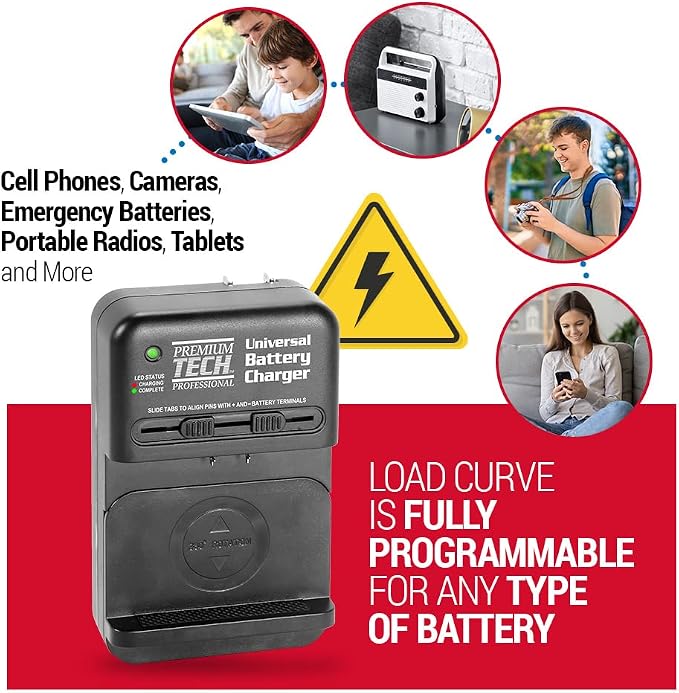 Vidpro PT-UNV Universal Li-Ion Battery Charger