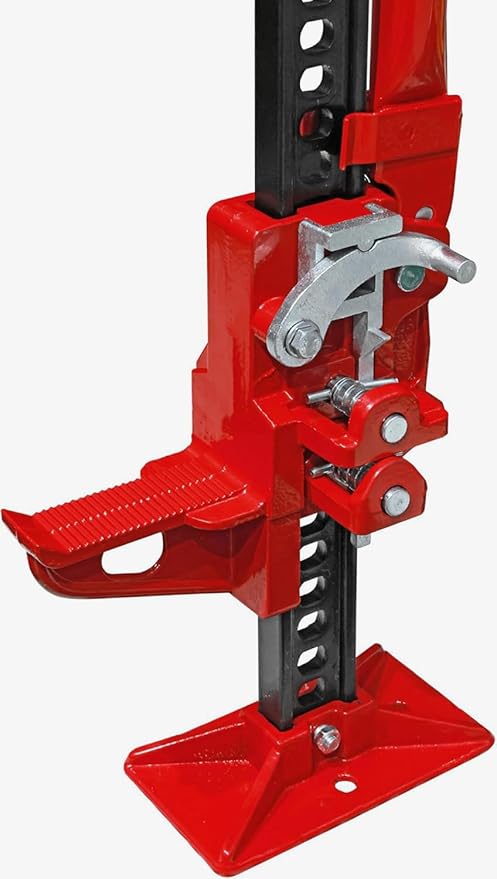 BIG RED TRA8335B Torin 33" Ratcheting Off Road Utility Farm Jack, 3 Ton (6,000 lb) Capacity, Red