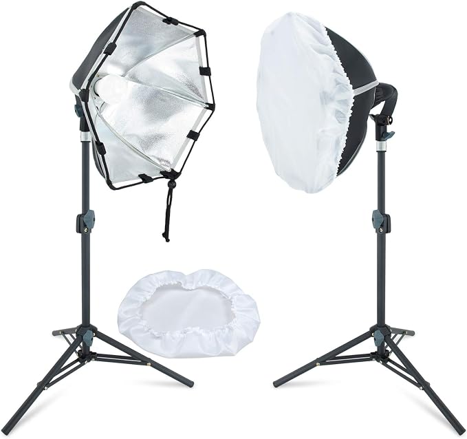 LINCO Lincostore Photography Photo Table Top Studio Lighting Kit- 30 Seconds to