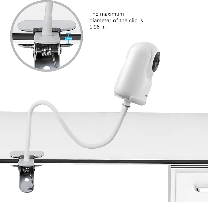 Clamp Baby Monitor Mount for VTech Advanced HQ Max Baby Monitor Camera