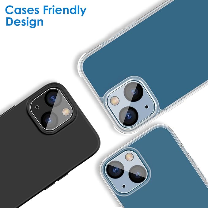 JETech Camera Lens Protector for iPhone 13 6.1-Inch and iPhone 13 mini 5.4-Inch