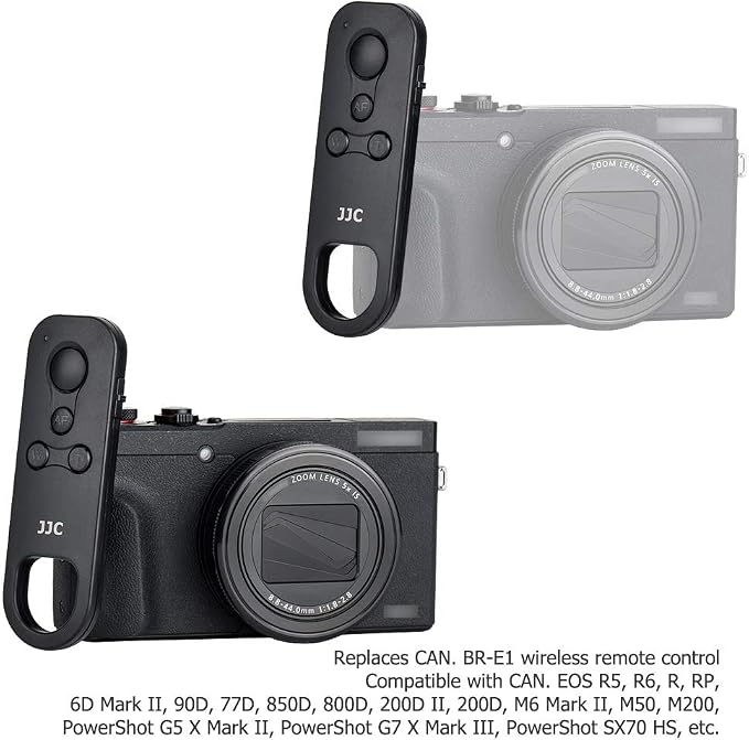 JJC Wireless Bluetooth Remote Control Replace Canon BR-E1