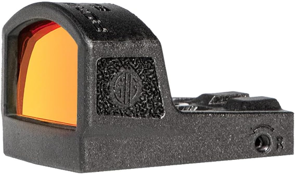 RomeoZero Elite Red Dot Sight - Shockproof 1x24mm Open Reflex for Springfield Hellcat, Glock G43X & SIG P365