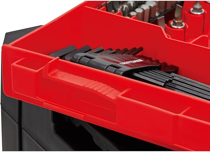 CRAFTSMAN Socket Set, 262-Piece Mechanic Tool Set, 1/4", 3/8", 1/2" Drive, SAE / Metric, (CMMT45307)