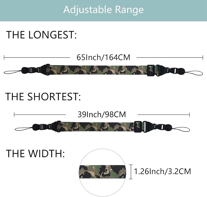3 Pack Adjustable Shoulder Strap:Comfortable