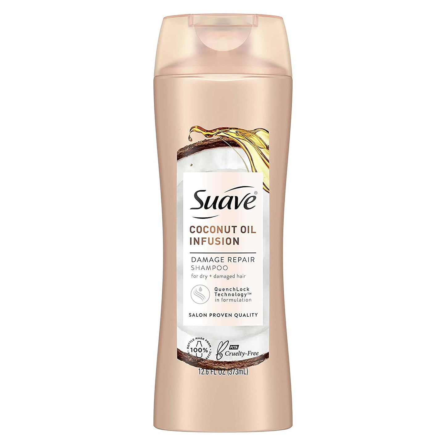 Suave Professionals Coconut Oil Infusion Damage Repair Shampoo 12.6 Oz