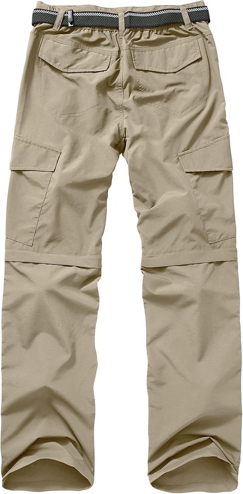 Jessie Kidden Men's Quick-Dry Convertible Hiking Pants - Ideal for Travel & Fishing | Versatile Design