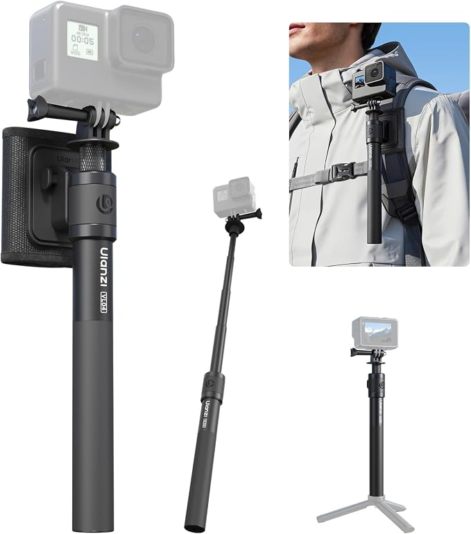44.88" Invisible Selfie Stick for Insta360 X5/X4/X3/DJI Osmo 360