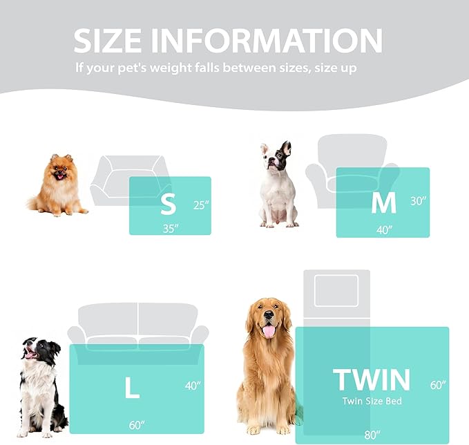 Dog Blankets Washable Pet Blanket - Fluffy Fuzzy Cat Puppy Blanket with Premium 300GSM 3D Fleece Bubble for Pet Kitten Doggy, Linen, 40x60IN