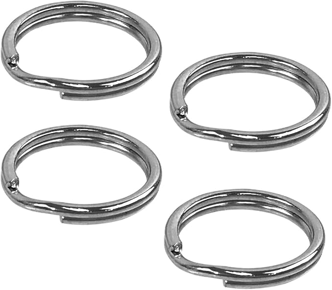 Foto&Tech Stainless Steel Round Lug Ring Camera Strap Split Ring