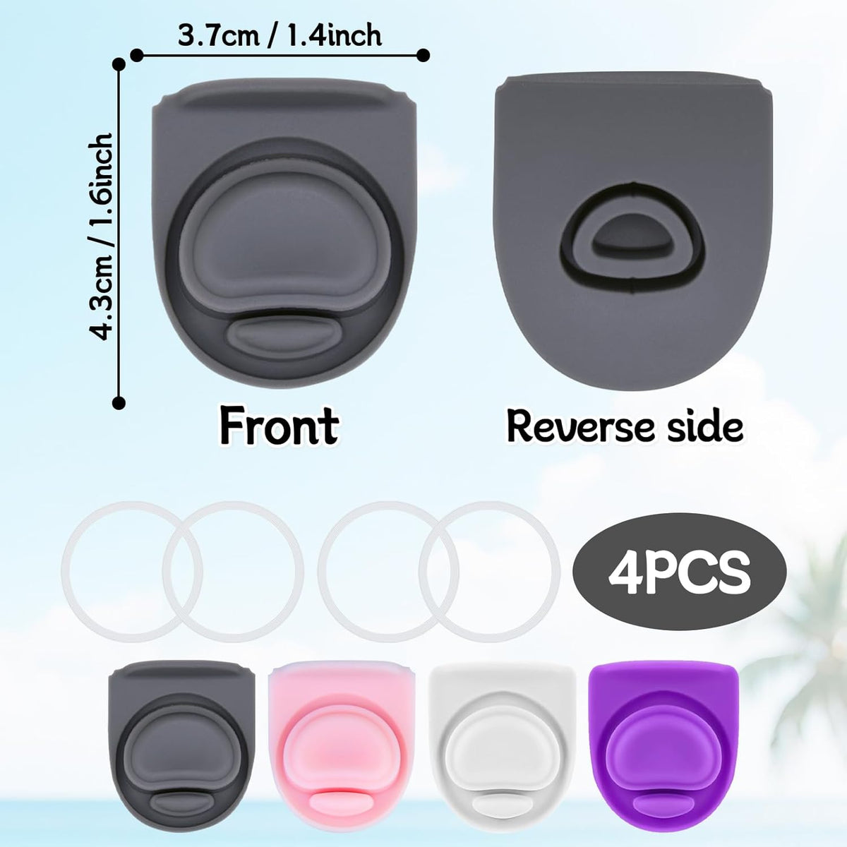 Owala | Replacement Lid Rubber Seal Stopper & O-Ring Gasket Set - Compatible with 16-40 oz Water Bottles