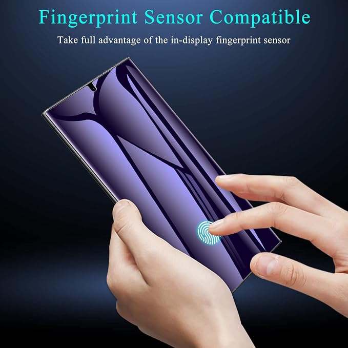 LYWHL Anti-Blue Light Eye Protection Anti-Spy Anti-Glare Purple Flexible Film +