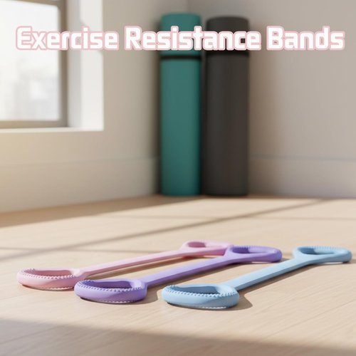 Figure 8 Fitness Resistance Band - Versatile Exercise Bands with Handles for Full Body Workouts