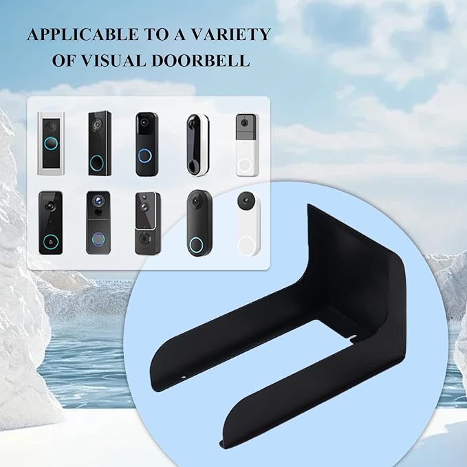 Doorbell Rain Cover, Small Video Doorbell Shield, Outdoor Access Control Keypad