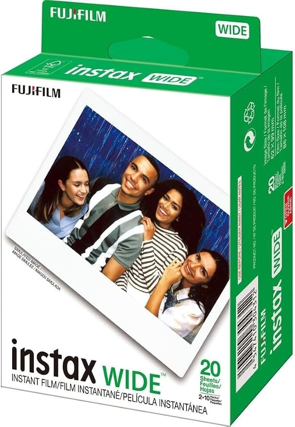 Fujifilm Instax Wide 400 Instant Camera + INSTAX Wide Film + Shutter