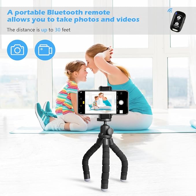 Ubeesize Phone Tripod, Portable and Flexible Tripods