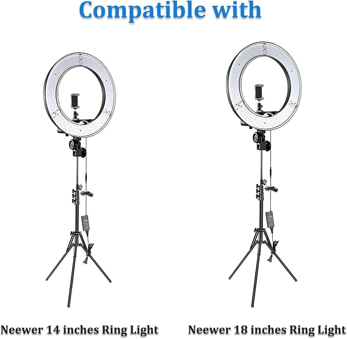 15V Power Cord Compatible with Neewer Photo Studio Ring Light NW-150480D2 Power