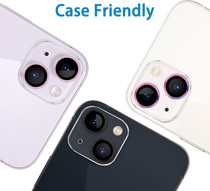Dengduoduo 3 Pack Tempered Glass Camera Lens Protector