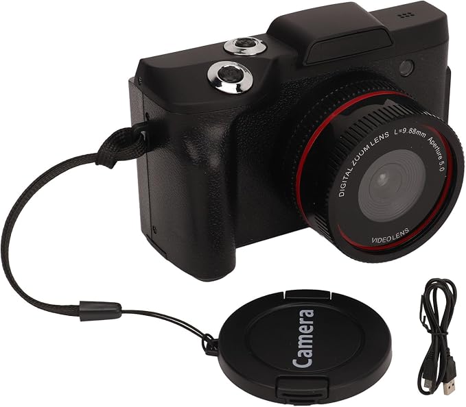 1080P Digital Camera for Photography and Video, 16MP 16X Digital Zoom 2.4 inch