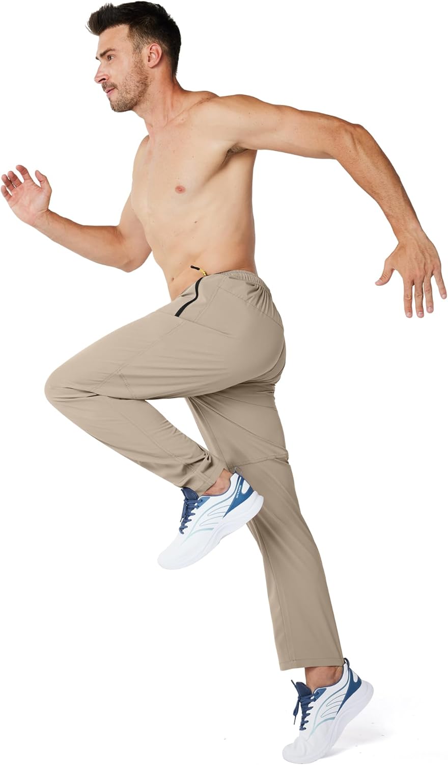 Zoofly Men's Athletic Sweatpants - Breathable Quick-Dry Joggers for Workouts & Hiking