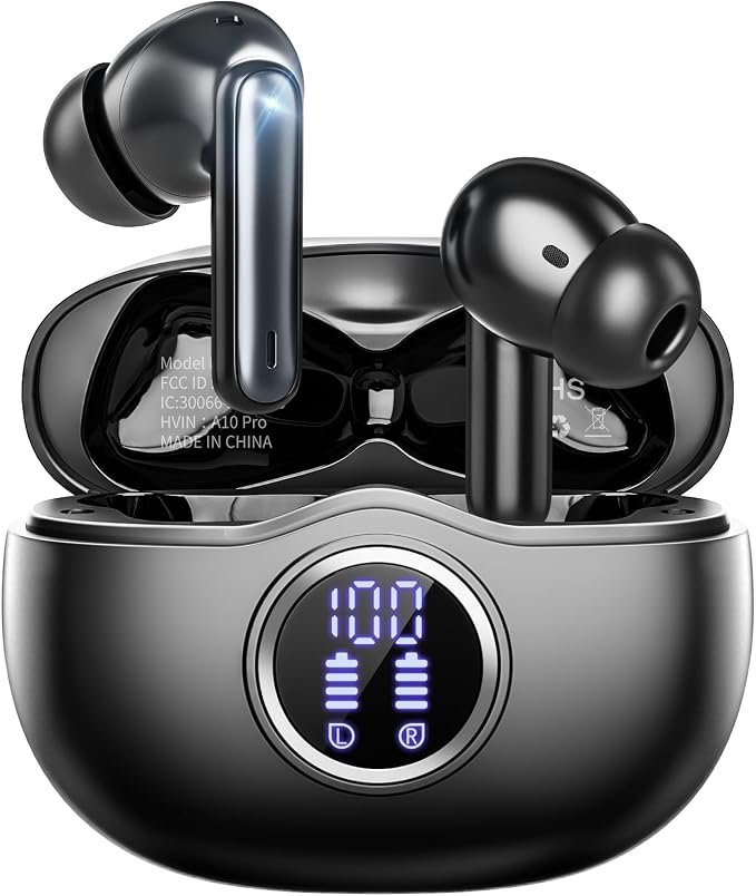 Wireless Earbuds, Bluetooth 5.3 Headphones