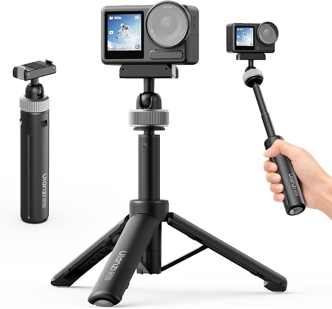 ULANZI MT95 Mini Tripod for DJI Action 5 Pro/4/3/Osmo 360 | Magnetic Quick
