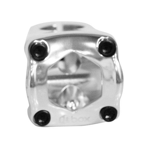 Box Two 22.2 x 1-1/8" Front Load Bike Stem 48mm, 6061-T6 Cold-Forged Aluminum, ±5° Rise, Compatible with 1-1/8" Steerer Tubes, Silver