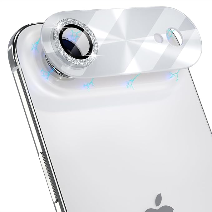 Choiche Compatible for iPhone 17 Air Camera Lens Protector, Bling Camera Cover