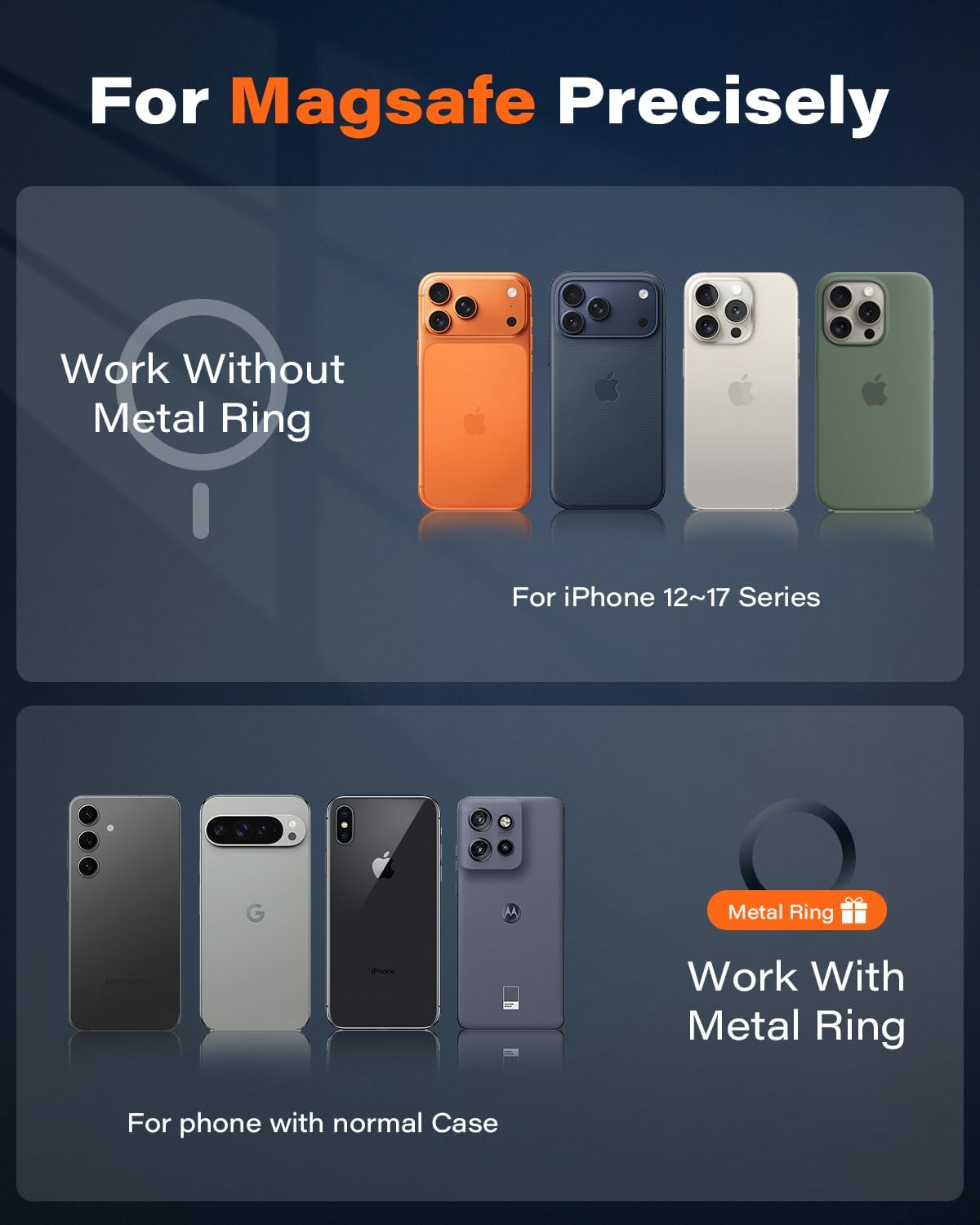 APPS2Car Heavy Duty Magnetic Cup Holder Phone Mount