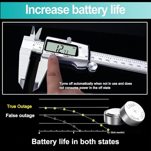 Kynup Digital Caliper 12inch, Caliper Measuring Tool, Micrometer Caliper