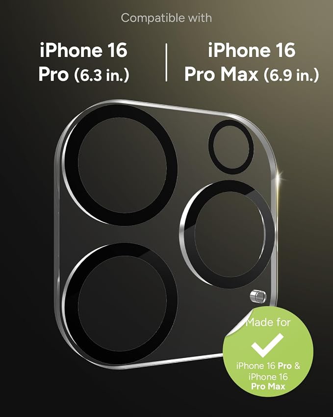 ZAGG Glass Elite Anti-Glare Camera Lens Protector