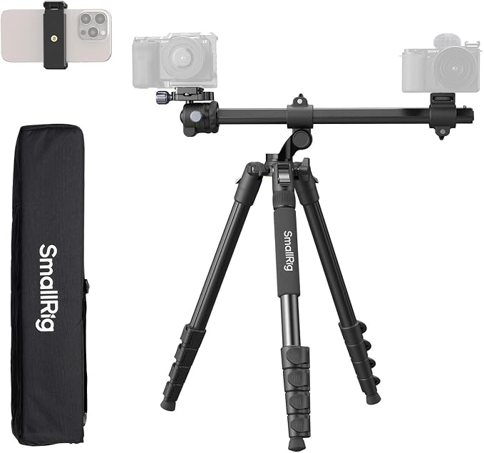 SmallRig CT25 64.5"/164cm Horizontal Overhead Tripod