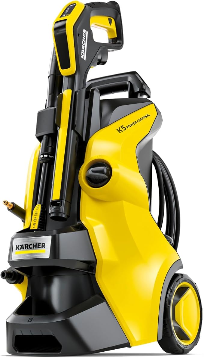 Kärcher Pressure Washer, K5 Power Control, Max 2500 PSI, 32 ft. Hose, 2 Spray Wands - 1.55 GPM