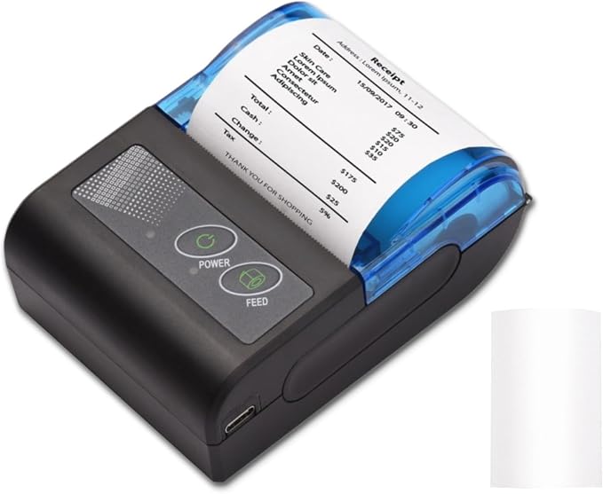 Receipt Printer, Sunydog Portable Mini Thermal Receipt Printers USB Receipt