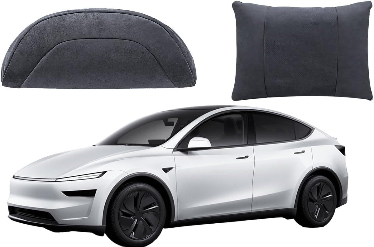 2025 Car Headrest & Lumbar Support Cushion Car Seat Cushion with Neck Pillow & Lumbar Support Kit Ergonomic Seat Headrest and Backseat Universal Fit Headrest Car Pillow for Driving Seat Office