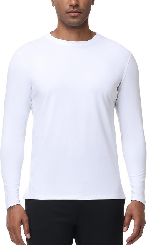 HUGE SPORTS UPF 50+ Rash Guard | Long Sleeve Quick-Dry Sun Shirt for Fishing & Water Sports