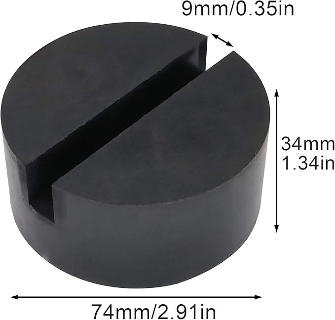 Jack Rubber Pad Anti-Slip Rail Adapter Support Block Heavy Duty Car Lift Tool Accessories for Honda Toyota Nissan Hyundai Mazda