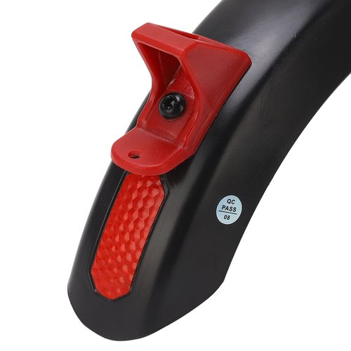 Fockety Rear for GXL V2 Electric Scooter, Rear Mud Guard with Hook Reflective Strip, Scooter Replacement Accessory Support Mudguard Bracket for GXL V2 Scooter