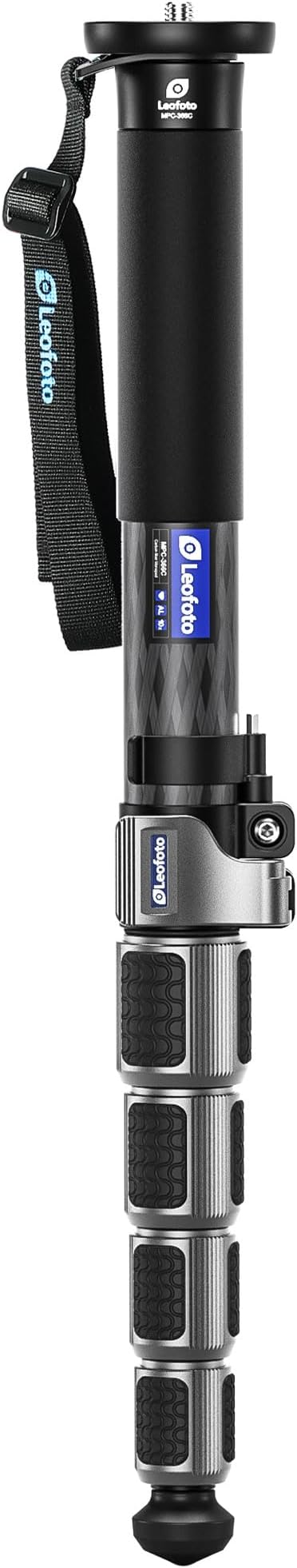 Carbon Fiber Lightweight Camera Monopod, Quick Lock System, MaxLoad 40kg