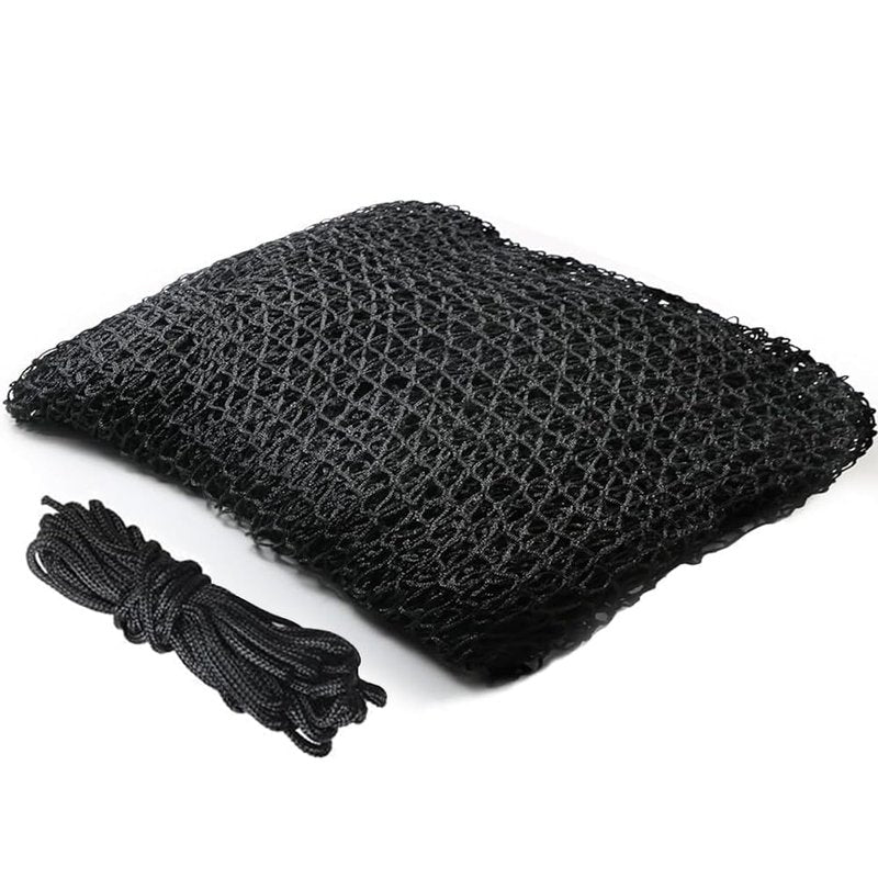 Sports Netting,Golf Practice Net Hitting Net with 33Feet Nylon Rope Also for Baseball, Hockey, Soccer, LAX and More - 10x10ft/10x15ft/10x20ft/10x25ft/10x30ft/10x40ft/10x50ft