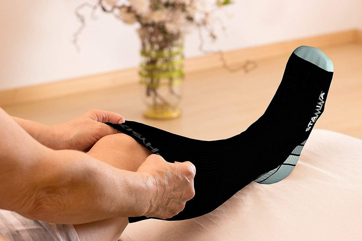Physix Gear Compression Socks - 20-30 mmHg Support for Men & Women | Ideal for Running, Travel & Shin Splints