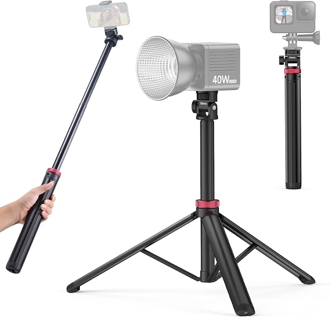 ULANZI MT-79 Extendable Tripod Aluminum 81" Portable Adjustable Light Stand w