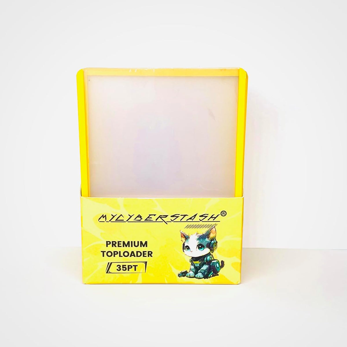 Premium TopLoaders for Trading Cards - Dual-Sided Protective Peel-Film | Holds Cards Up to 20pts - 35pts | 25 Pack